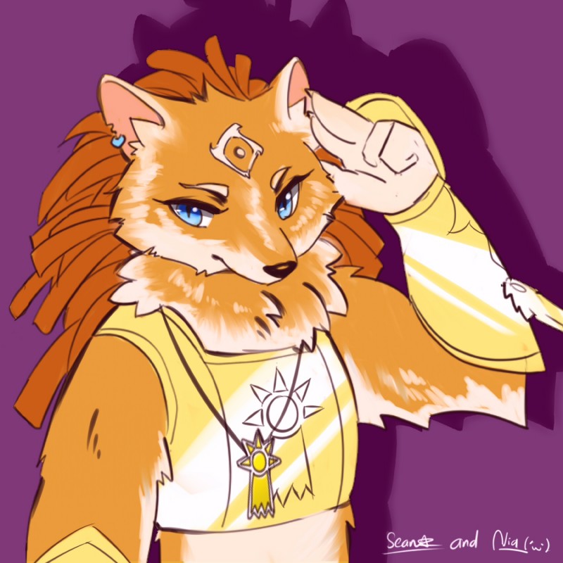 5_fingers ambiguous_gender anthro armor crest_of_hope digimon_crest fingers jewelry necklace ring simple_background solo symbol senz bandai_namco digimon fakemon fan_character canid canine canis digimon_(species) langmon mammal wolf 1:1 2016 hi_res icon