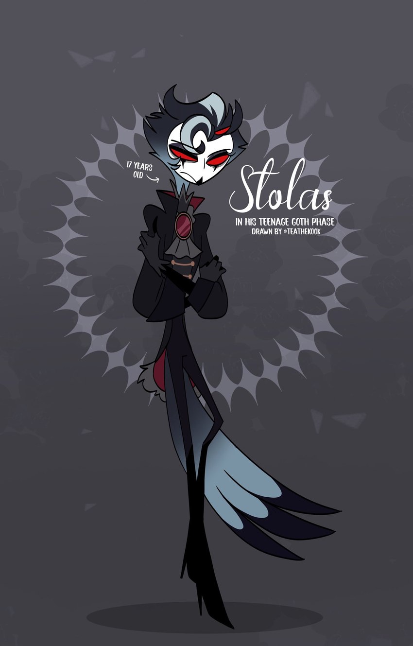 stolas (helluva boss) created by teathekook