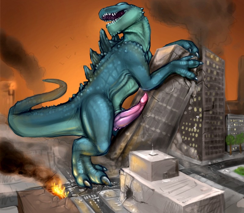 zilla (godzilla (series) and etc) created by tojo the thief