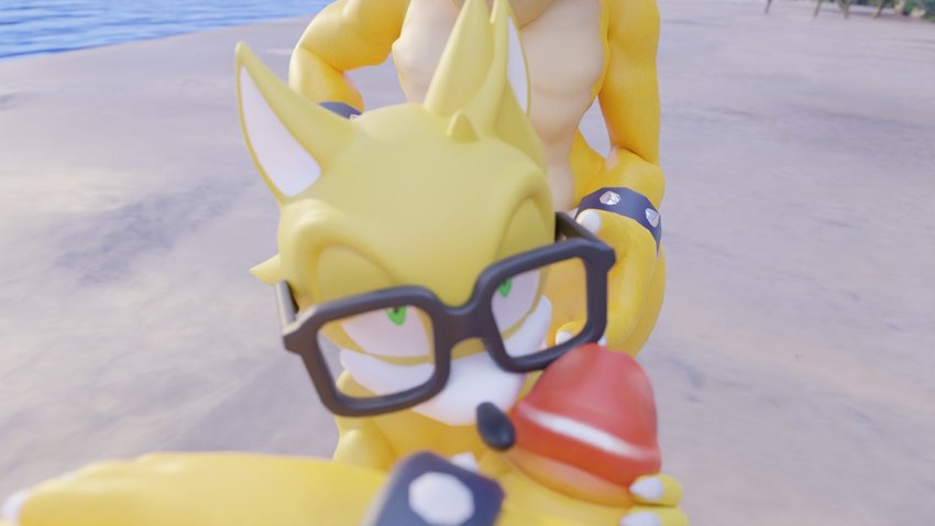 anal anthro erection eyewear fur genitals glasses group group_sex hair male male/male muscular nude penetration penis sex simple_background spikes threesome trio soda_rakoon mario_bros nintendo iggy_koopa koopaling larry_koopa rig_(soda_rakoon) canid canine canis koopa mammal scalie wolf 16:9 3d_(artwork) blender_(artwork) digital_media_(artwork) hi_res widescreen