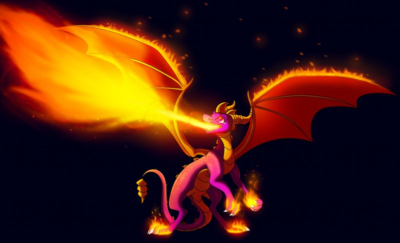 spyro (european mythology and etc) created by plaguedogs123