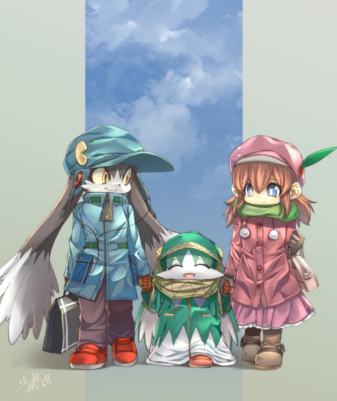 king of sorrow, klonoa, and lolo (klonoa (series) and etc) created by shaolin bones