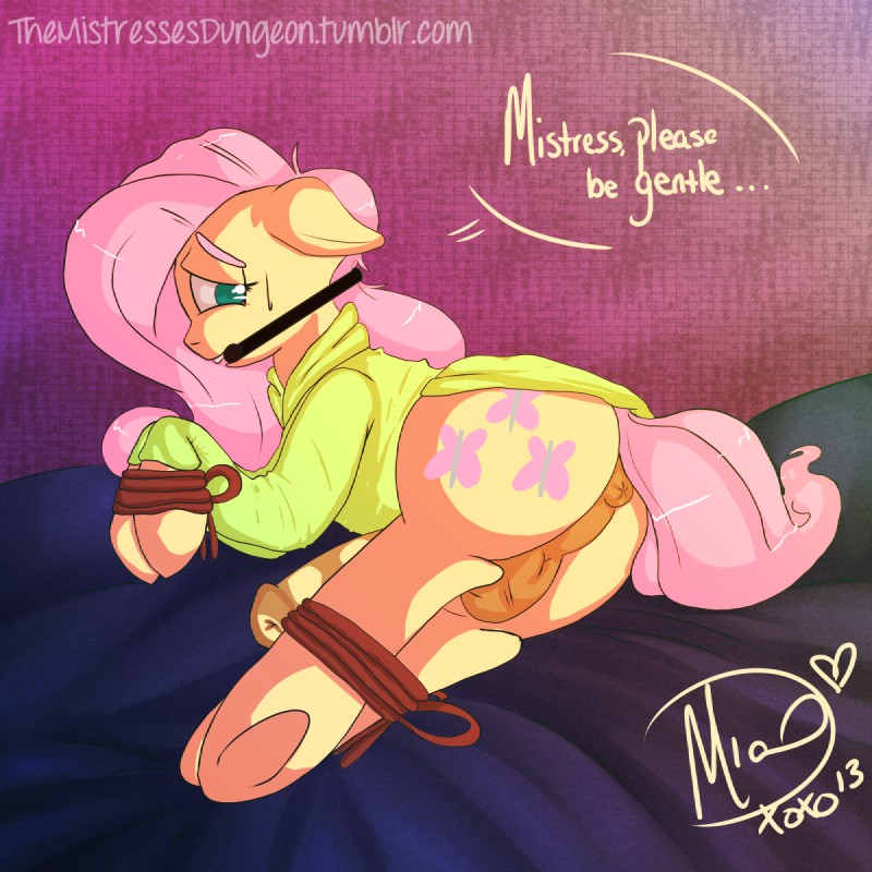 fluttershy (friendship is magic and etc) created by mistresslutea