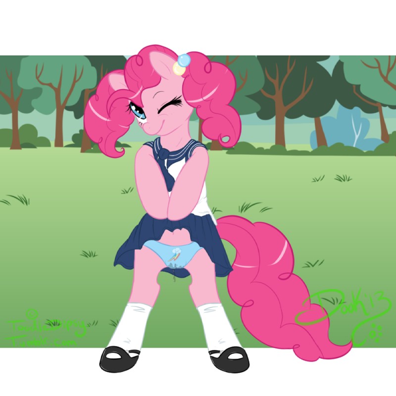 pinkie pie (friendship is magic and etc) created by lildooks