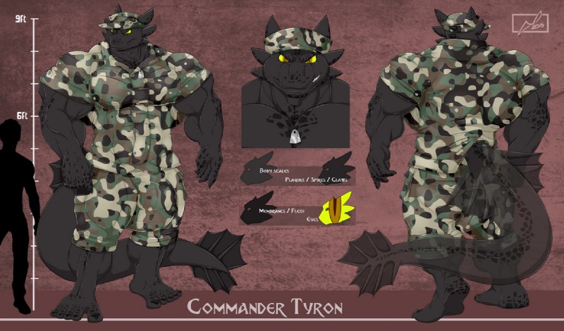 commander tyron (how to train your dragon and etc) created by danandnite