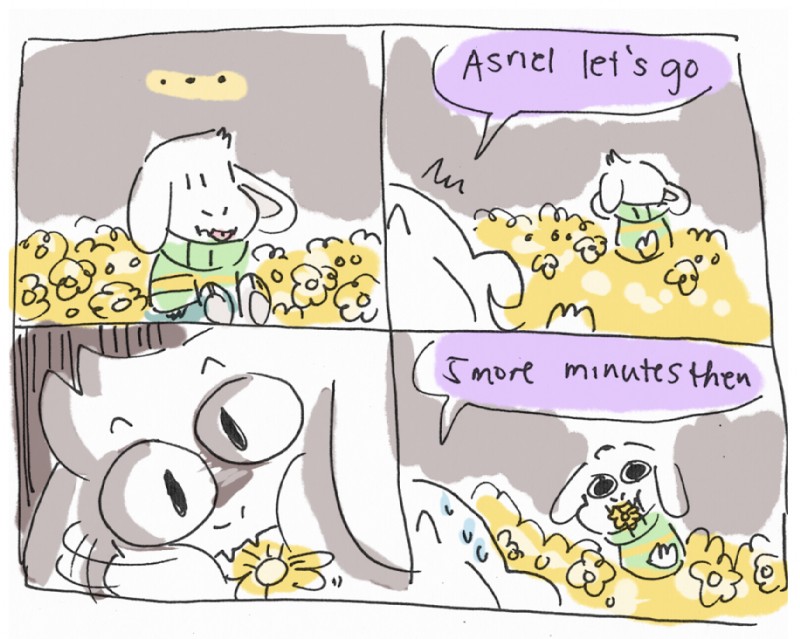 asriel dreemurr (undertale (series) and etc) created by mudkipful