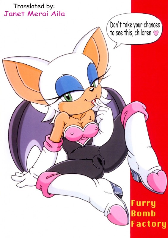 rouge the bat (sonic the hedgehog (series) and etc) created by karate akabon