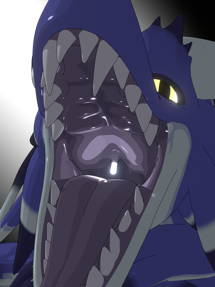 blue_body feral glowing glowing_eyes glowing_uvula imminent_vore looking_at_viewer lying lying_on_ground mouth_shot on_ground open_mouth smile smiling_at_viewer smirk smirking_at_viewer teeth teeth_showing tongue tongue_out uvula vore marvelouseyes mythology lunos dragon mythological_creature mythological_scalie scalie 3:4 3d_(artwork) blender_(artwork) blender_eevee_(artwork) digital_media_(artwork) hi_res
