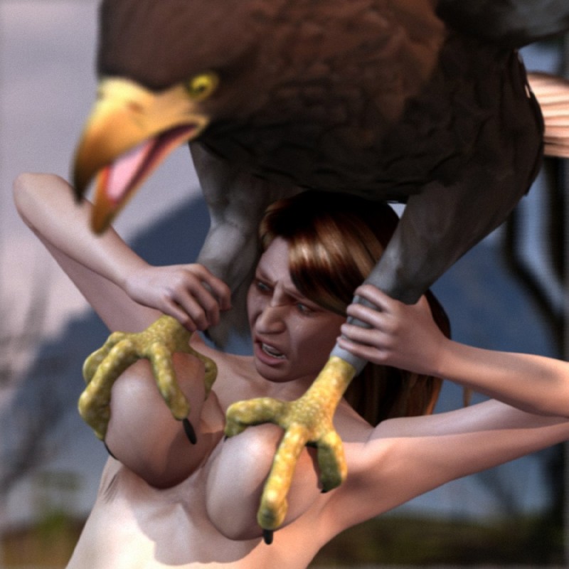 areola big_breasts breast_grab breasts duo female feral hand_on_breast interspecies nipples peril realistic_feral canis3 merilyn accipitrid accipitriform avian bird eagle golden_eagle human mammal true_eagle 1:1 3d_(artwork) digital_media_(artwork)