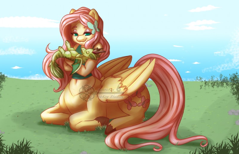 fluttershy (friendship is magic and etc) created by inkkey-studios