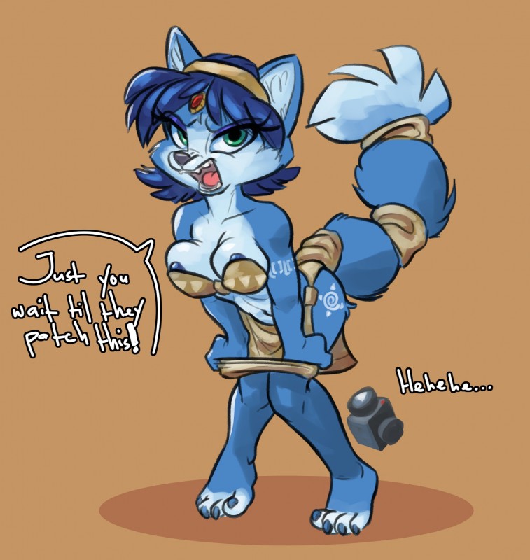 krystal (super smash bros. ultimate and etc) created by siroc