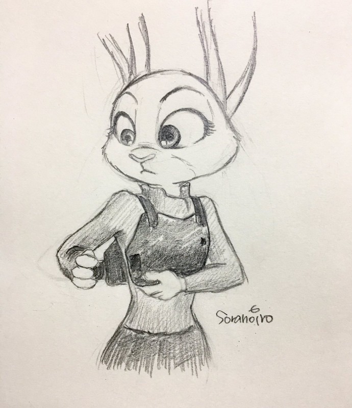 judy hopps (zootopia and etc) created by soranoiro (artist)