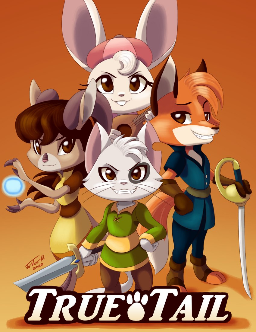 caleb lightpaw, doh-li ling, melody briar, and viktor silvertod (east asian mythology and etc) created by jo-vee-al