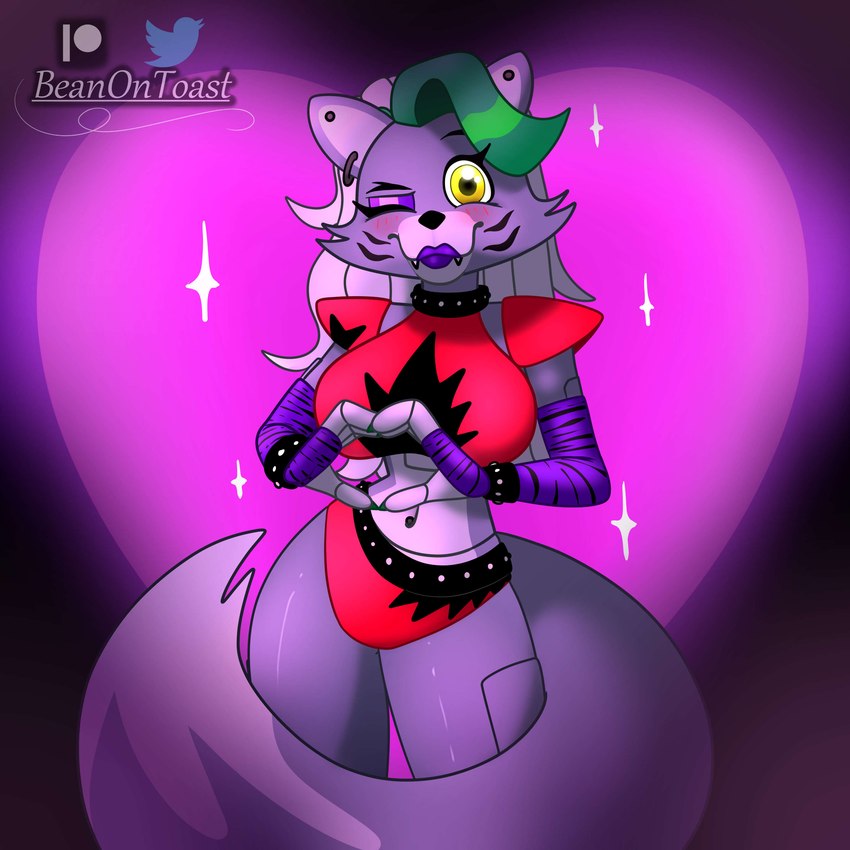 roxanne wolf (five nights at freddy's: security breach and etc) created by beanontoast