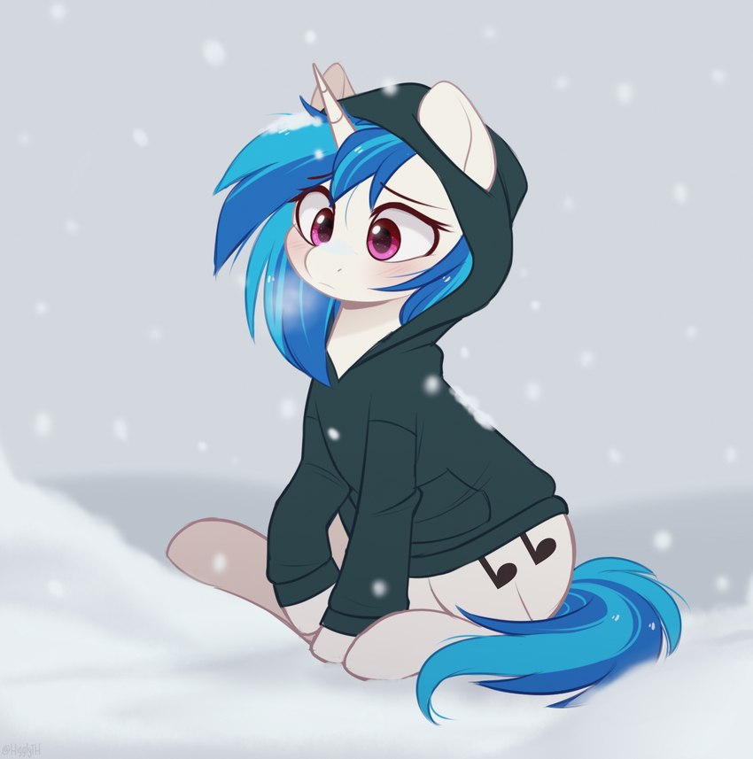 vinyl scratch (friendship is magic and etc) created by higglytownhero
