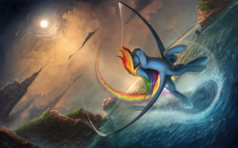 rainbow dash (friendship is magic and etc) created by photonoko