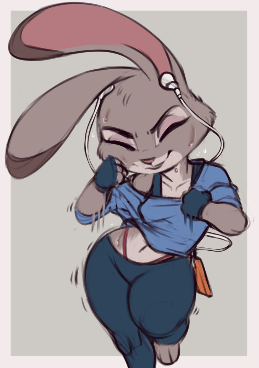 judy hopps (zootopia and etc) created by brachyzoid