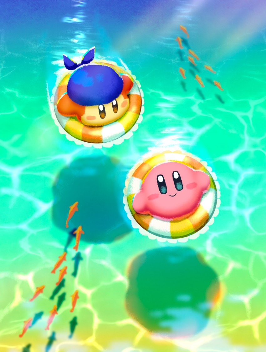 bandana waddle dee and kirby (kirby (series) and etc) created by arco (artist)