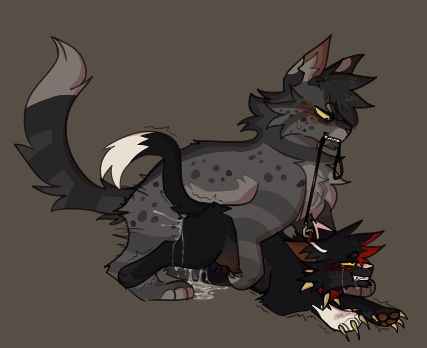 ashfur and scourge (warriors (book series)) created by wastepaw