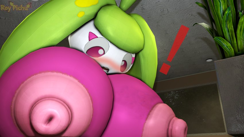 big_breasts blush breasts female huge_breasts hyper hyper_breasts macro nipples not_furry panicking size_difference solo dr.ivopingasnik nintendo pokemon renae_(taomaiko) generation_7_pokemon humanoid pokemon_(species) steenee 16:9 3d_(artwork) digital_media_(artwork) hi_res widescreen