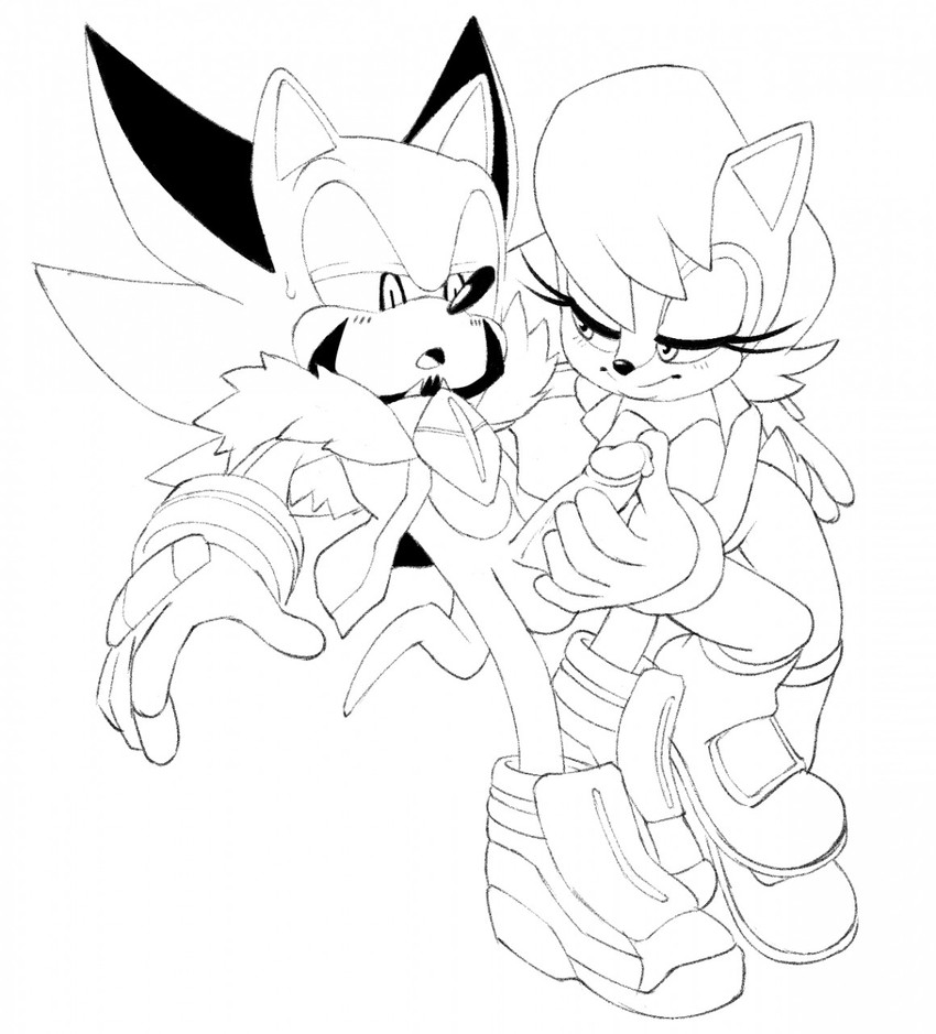 anthro clothed clothing duo female foreplay genitals handjob male male/female penile penis petting sex simple_background teasing white_background ravrous archie_comics sega sonic_the_hedgehog_(archie) sonic_the_hedgehog_(comics) sonic_the_hedgehog_(series) fan_character rav_(character) sally_acorn chipmunk eulipotyphlan ground_squirrel hedgehog mammal rodent sciurid stroking_(disambiguation) 2020 hi_res monochrome sketch