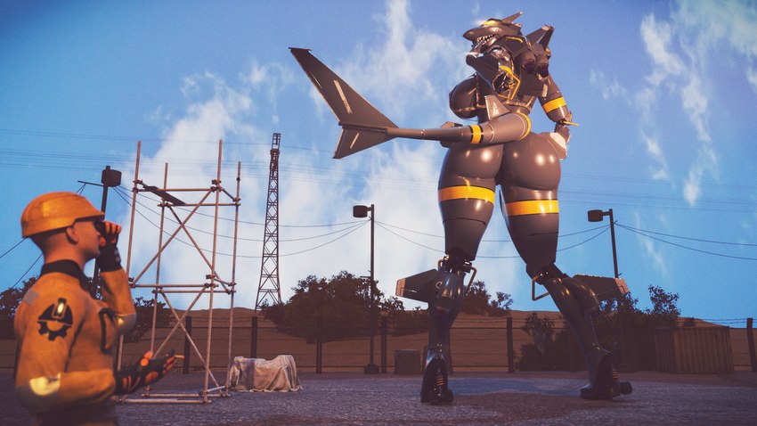 aircraft airplane anthro big_breasts big_butt breasts butt clothed clothing duo female machine thick_thighs vehicle parovozik aircraft_humanoid human living_aircraft living_machine living_vehicle mammal 16:9 3d_(artwork) digital_media_(artwork) hi_res widescreen