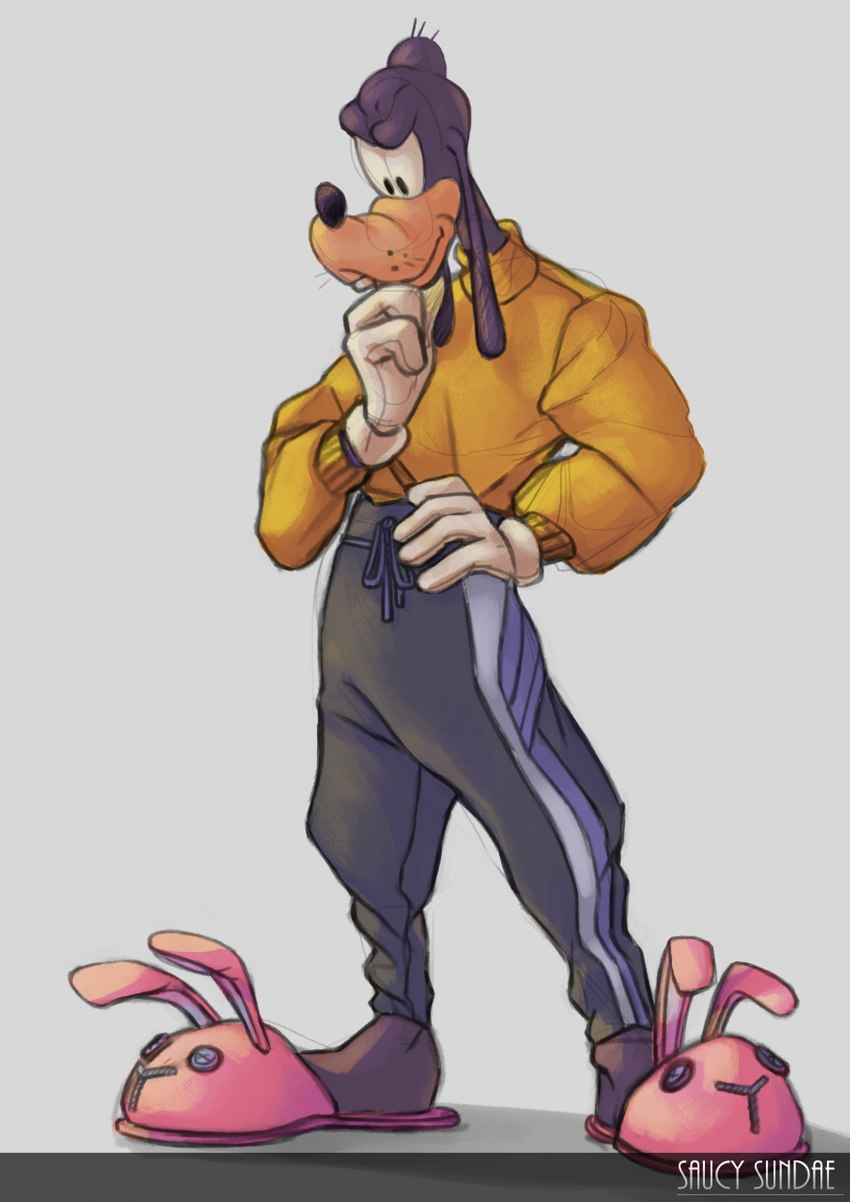 goofy (disney) created by saucysundae