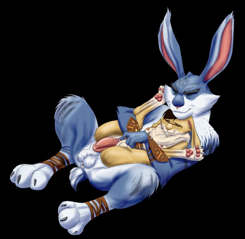 e. aster bunnymund, easter bunny, and fan character (rise of the guardians and etc) created by glacierk