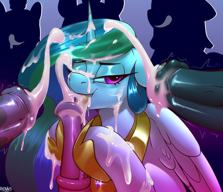 princess celestia (friendship is magic and etc) created by redvais