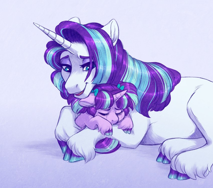 glory and starlight glimmer (pandoraverse (lopoddity) and etc) created by lopoddity