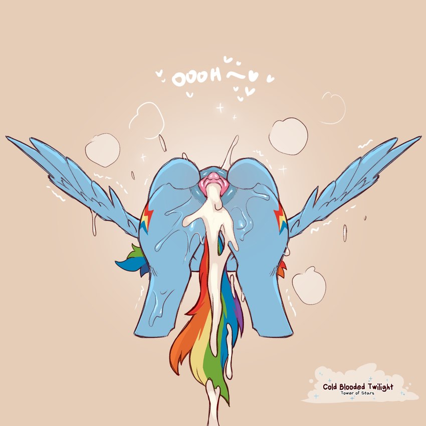 rainbow dash (friendship is magic and etc) created by cold-blooded-twilight