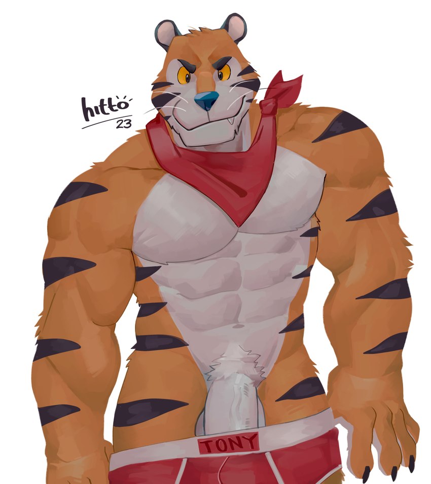 tony the tiger (frosted flakes and etc) created by hittoga
