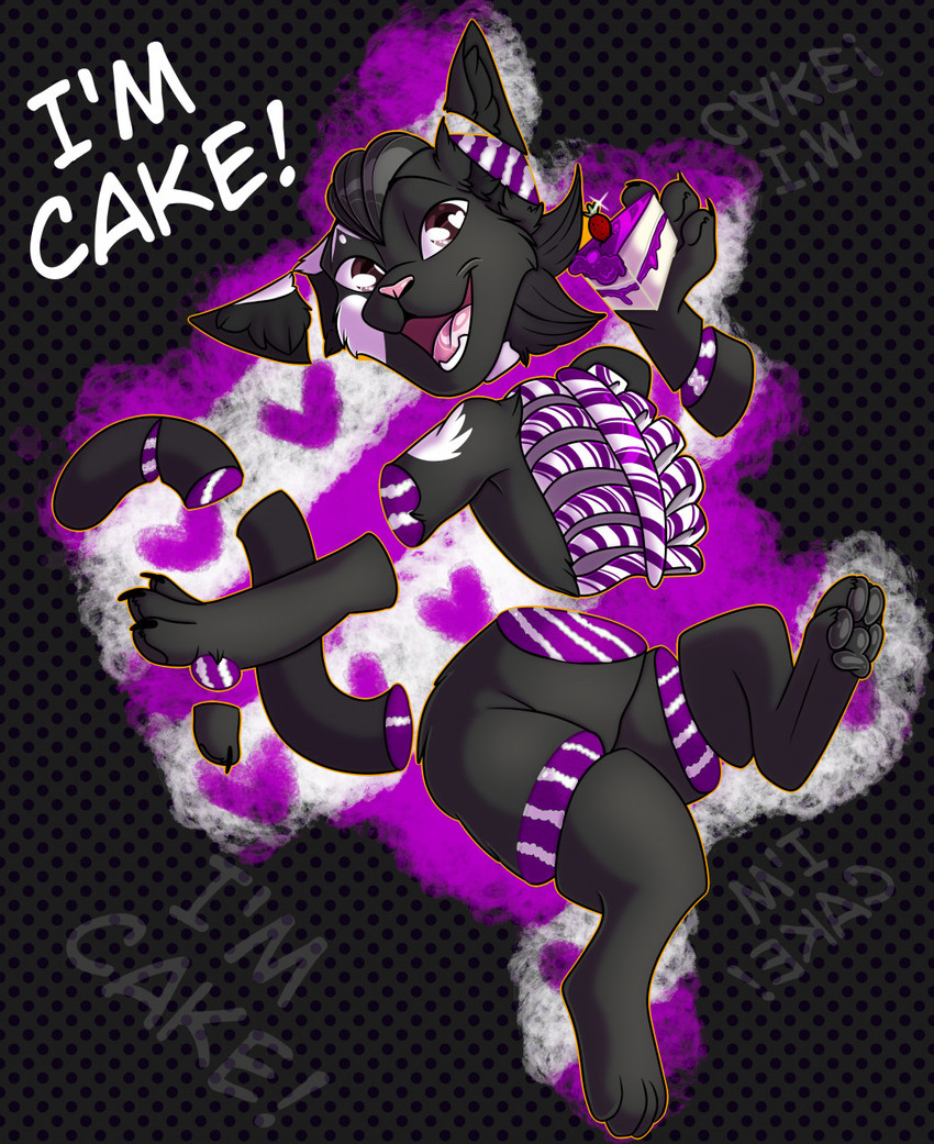 anthro black_hair bone cake cake_gore cake_transformation candy candy_gore dessert disembodied disembodied_head dismemberment food food_gore fur gore hair looking_at_viewer male nude open_mouth painless_gore simple_background smile solo teeth text white_body white_fur grumpy_griffin_creations these_are_all_cakes animate_inanimate domestic_cat felid feline felis food_creature mammal 2020 digital_media_(artwork) english_text hi_res meme