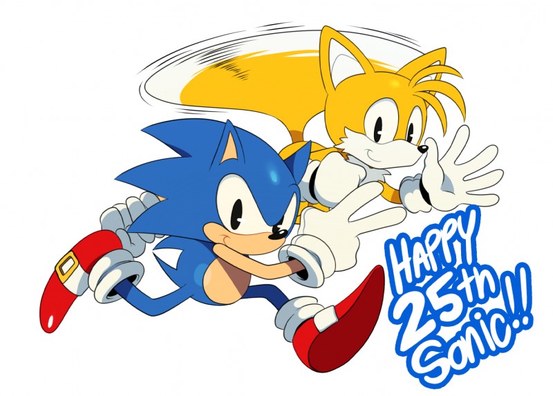 classic sonic, classic tails, miles prower, and sonic the hedgehog (sonic the hedgehog (series) and etc) created by sssonic2