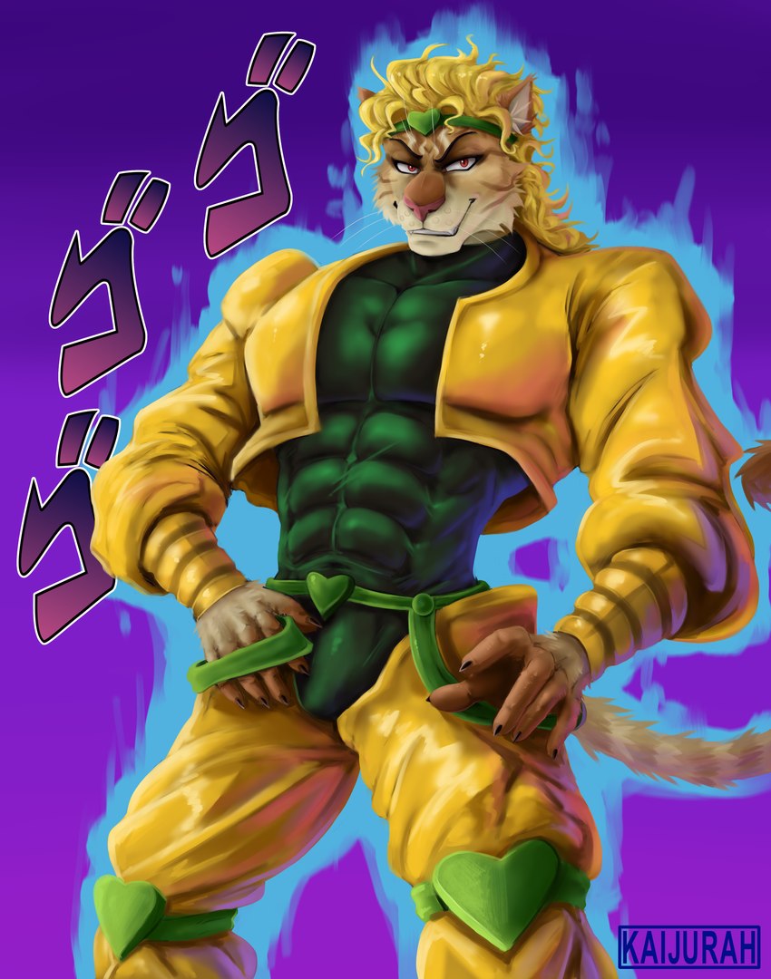 dio brando (jojo's bizarre adventure) created by kaijurah