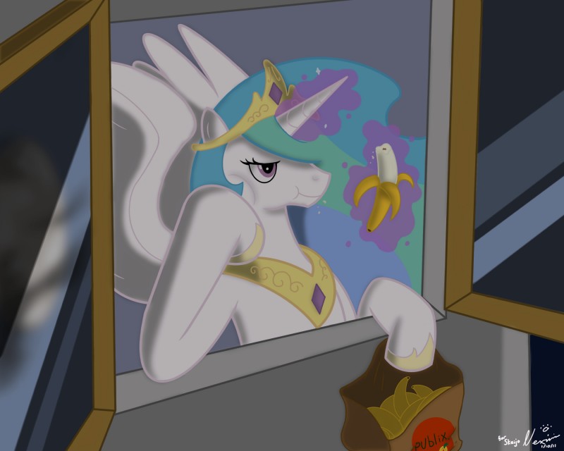 princess celestia (friendship is magic and etc) created by nexivian