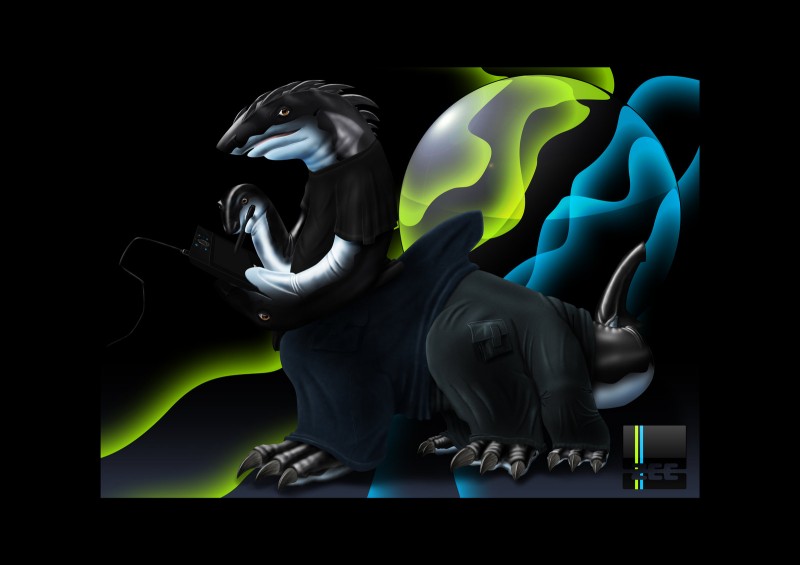 abstract_background black_border border head_hands male multi_leg multi_limb multi_mouth solo zeemf fish long_taur marine marine_taur shark taur hi_res