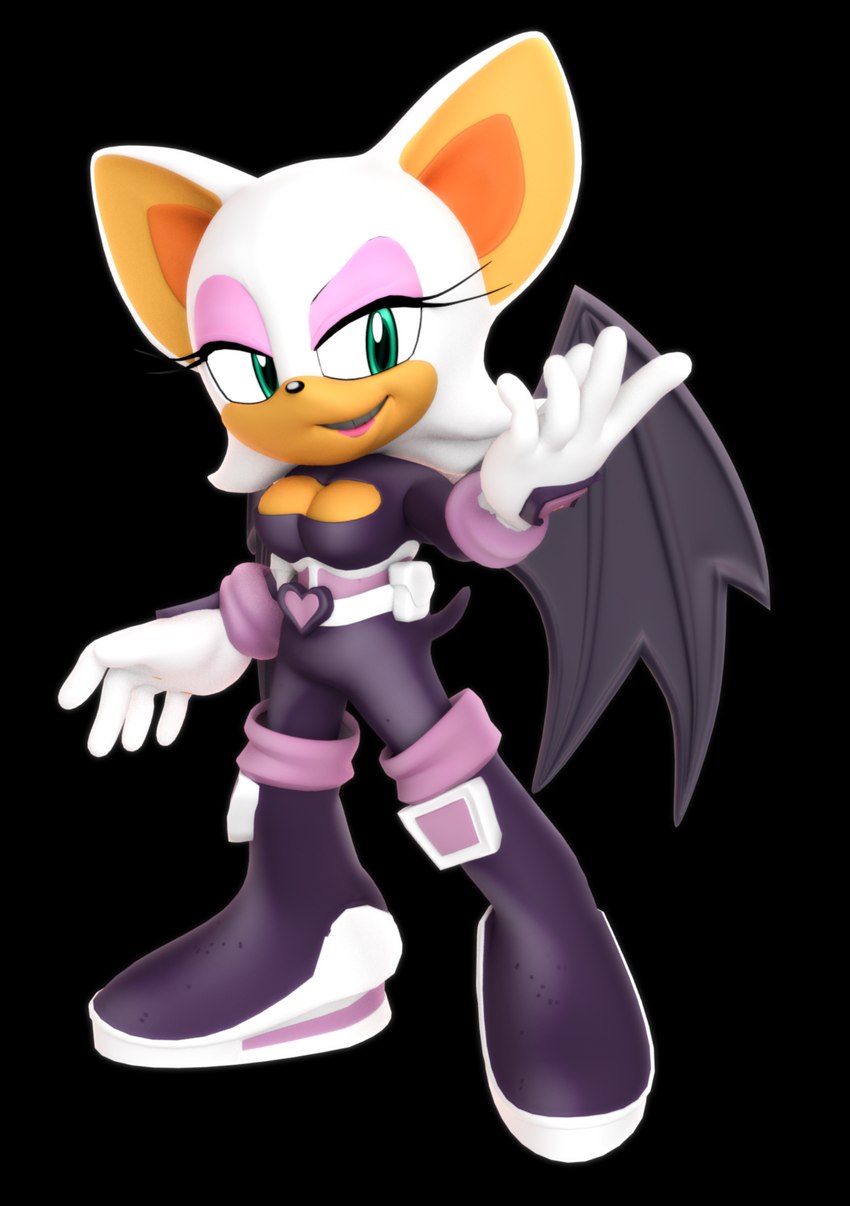 5_fingers alternate_costume anthro bat_wings belt bodysuit boots breasts cleavage cleavage_cutout clothed clothing cutout eyeshadow female fingers footwear fur gloves handwear lipstick makeup membrane_(anatomy) membranous_wings shoes skinsuit smile solo tan_body tan_skin teeth tight_clothing white_body white_fur wings jcthornton sega sonic_the_hedgehog_(series) rouge_the_bat bat mammal 2019 3d_(artwork) alpha_channel digital_media_(artwork) hi_res