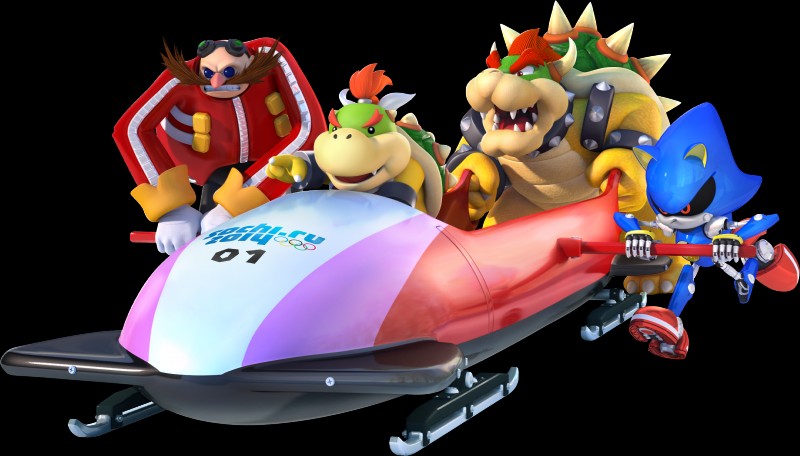 anthro bobsleigh group machine male simple_background transparent_background unknown_artist mario_and_sonic_at_the_olympic_games mario_bros nintendo sega sonic_the_hedgehog_(series) bowser bowser_jr. dr._eggman metal_sonic eulipotyphlan hedgehog human koopa mammal reptile robot scalie absurd_res alpha_channel crossover hi_res official_art