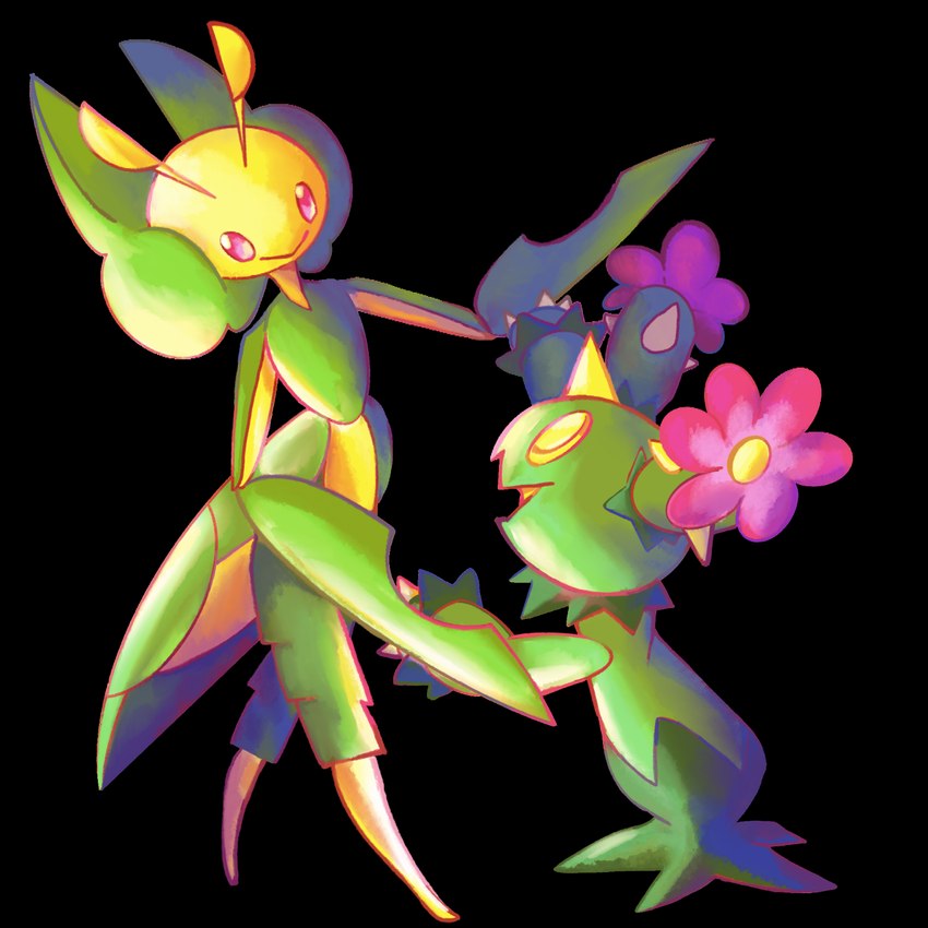 :> ambiguous/ambiguous ambiguous_gender antennae_(anatomy) anthro arthropod_abdomen cactus closed_smile dancing duo empty_eyes featureless_feet featureless_hands feet fingers flower green_body happy mouth_closed open_mouth open_smile plant red_eyes side_view simple_background smile standing transparent_background yellow_body yellow_eyes 4chan_anon nintendo pokemon arthropod cactus_creature cactus_humanoid elemental_creature elemental_humanoid flora_fauna generation_5_pokemon humanoid insect leavanny maractus plant_humanoid pokemon_(species) 1:1 2024 alpha_channel digital_media_(artwork) hi_res shaded soft_shading