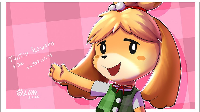 isabelle (animal crossing and etc) created by lunesnowtail