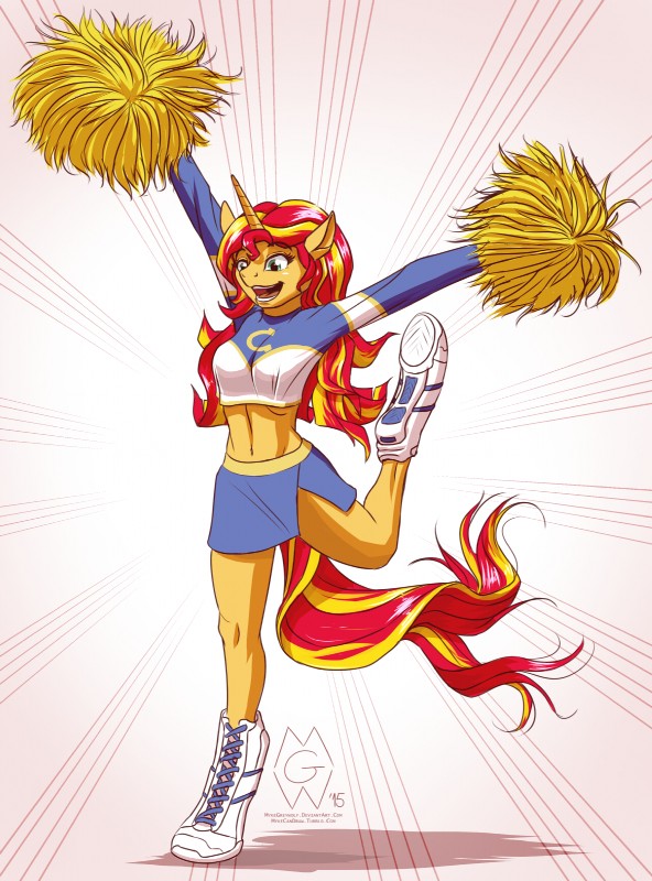 sunset shimmer (equestria girls and etc) created by mykegreywolf