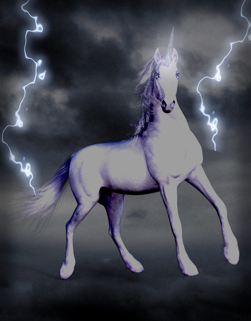 ambiguous_gender electricity feral fur grey_body grey_fur grey_mane horn lightning looking_at_viewer mane quadruped solo felicitydarkmare mythology deity equid equine horse mammal mythological_creature mythological_equine spirit unicorn 3d_(artwork) digital_media_(artwork) hi_res portrait male_(lore)