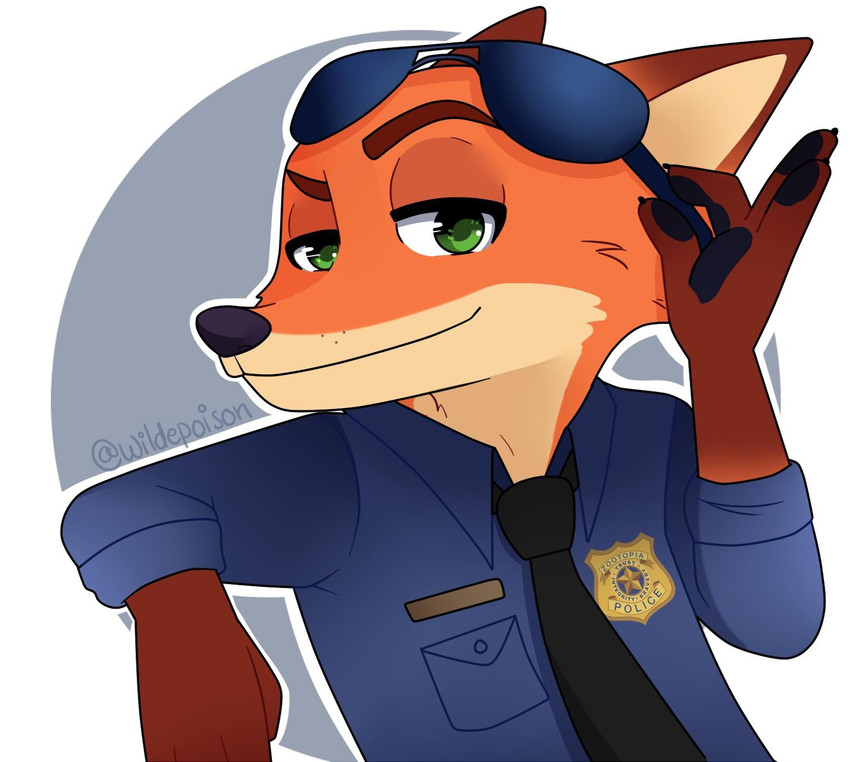 nick wilde (zootopia and etc) created by wildepoison