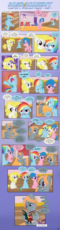 brolly brella, derpy hooves, rainbow dash, argie ribbs, surprise, and etc (friendship is magic and etc) created by sorc