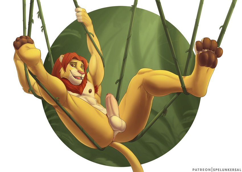 simba (the lion king and etc) created by spelunker sal
