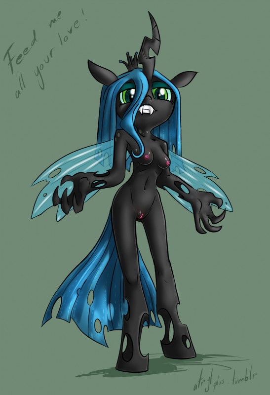 queen chrysalis (friendship is magic and etc) created by atryl