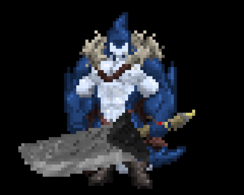 abs anthro biceps bottomwear cape clothed clothing fur greatsword male muscular muscular_anthro muscular_male nipples pecs simple_background solo transparent_background weapon white_body zachsroom quada_platt fish marine shark 5:4 alpha_channel digital_media_(artwork) hi_res pixel_(artwork)