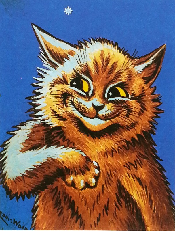 public domain and etc created by louis wain