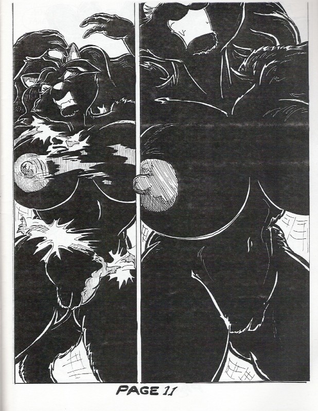 anthro big_breasts breasts eyes_closed female genitals huge_breasts magic nipples pussy solo tail oscar_marcus felid mammal pantherine comic hi_res monochrome